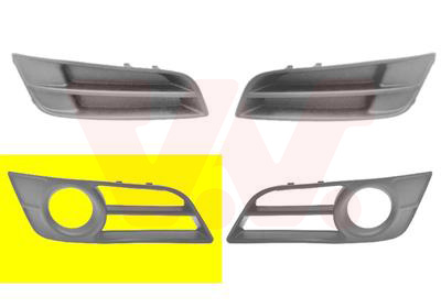 Grille de pare-chocs avant droit, avec emplacement antibrouillard