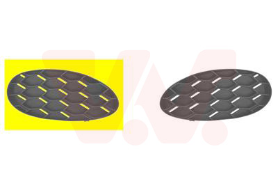 Grille de pare-chocs avant droite, sans antibrouillard