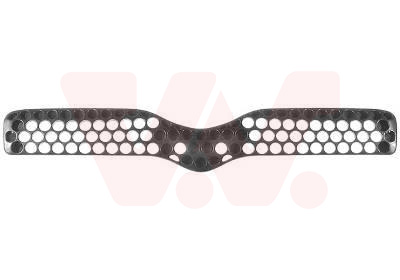 Grille de calandre, chromée/noire