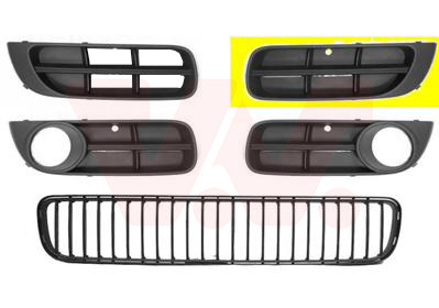 Grille de pare-chocs avant gauche, sans antibrouillard