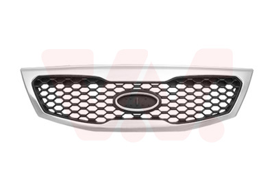 Grille de calandre, avec cadre chromée