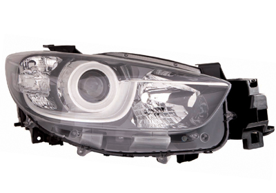Phare avant droit, électrique, lampes h11+h15