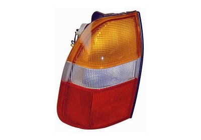 Feu arrière gauche, rouge/orange