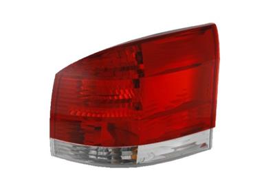 Feu arrière droit, blanc/rouge