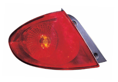Feu arrière gauche, rouge