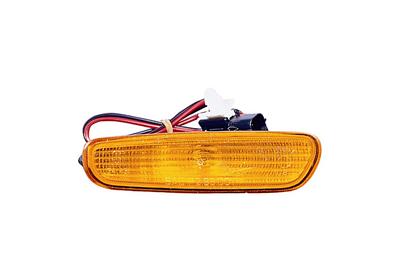 Feu clignotant avant droit, dans pare-chocs, orange, ovale