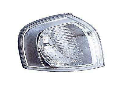 Feu clignotant avant droit, fond chrome, modèle jusque 01/2003