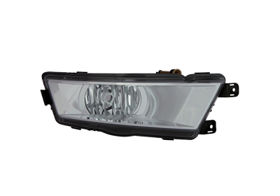 Feu antibrouillard avant droit, chrome