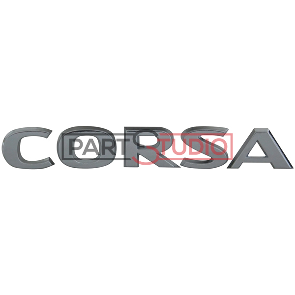 Monogramme arrière « corsa »