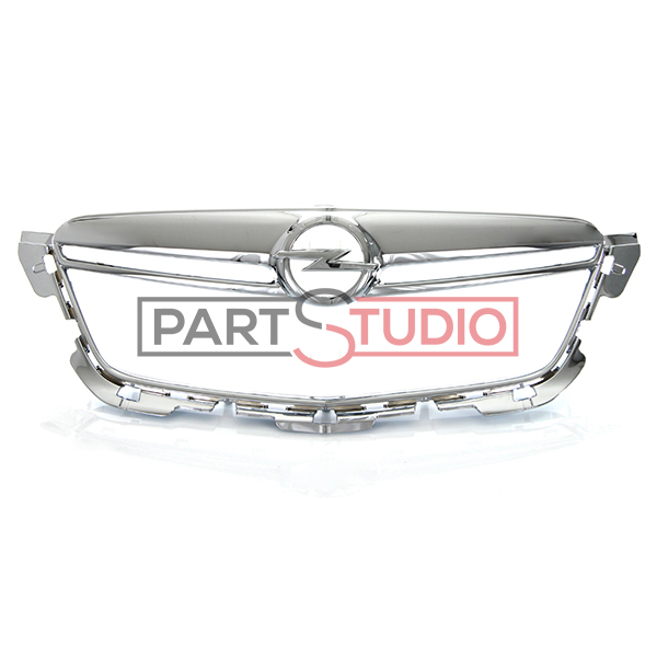 Contour grille de calandre, chrome