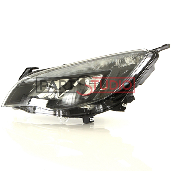 Phare avant gauche, chromée, lampes H7+H7+LED (ARY)