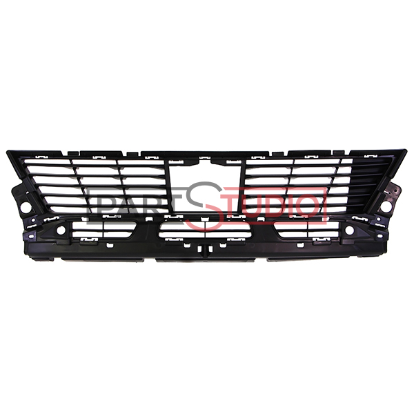 Grille de pare-chocs avant inférieure, avec emplacements radars, modèle avec phares led