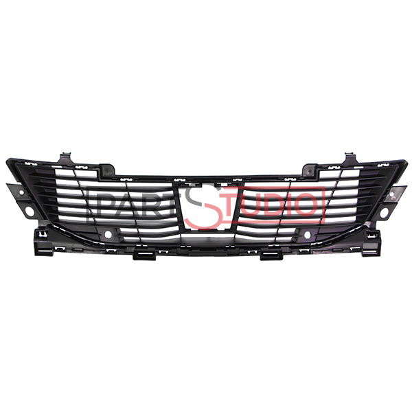 Grille de pare-chocs avant inférieure, noir, avec emplacements radars