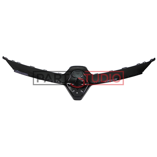 Enjoliveur grille de calandre avant, avec support, sans emplacements radars