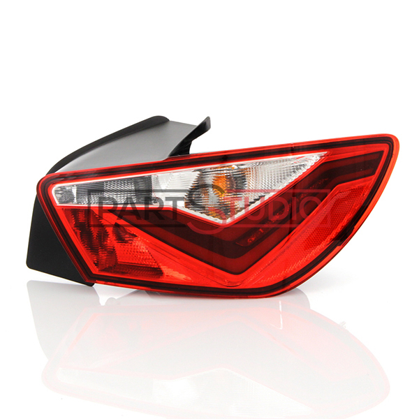 Feu arrière droit, modèle 2/3 portes, fond noir, led, modèle cupra