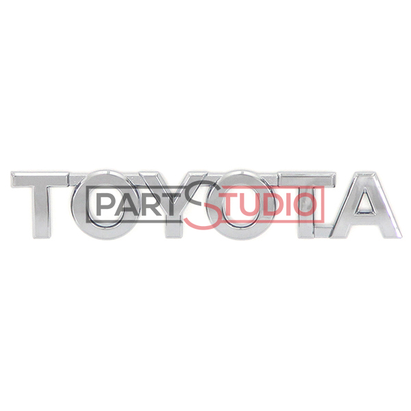 Monogramme arrière, toyota