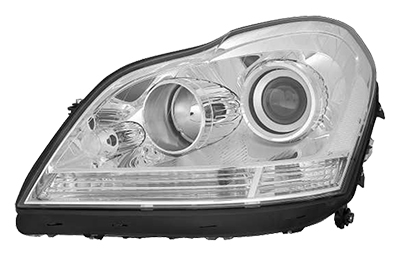 Phare avant gauche, lampe h7/h7