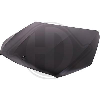 Capot moteur, à peindre, aluminium, sans trous pour aération