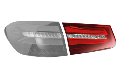 Feu arrière gauche, sur hayon, led, modèle suv X253