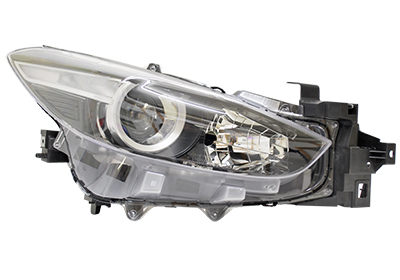 Phare avant droit, lampes h11+h15