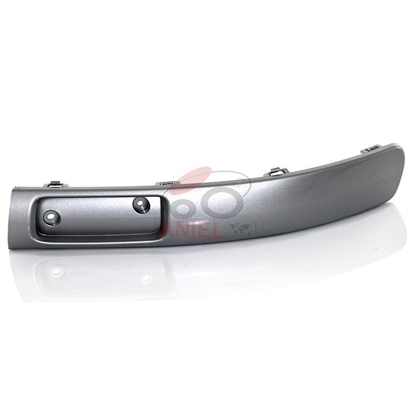 Bandeau de pare-chocs arrière droit, aluminium