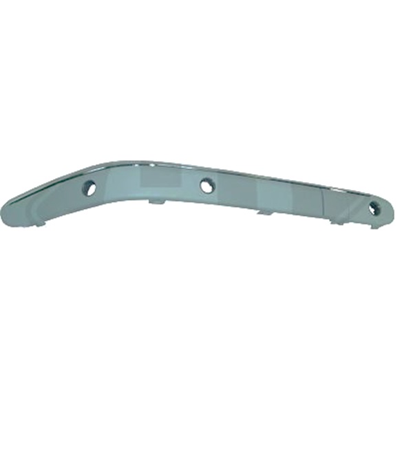 Bandeau de pare-chocs avant gauche, avec emplacement bord chrome, avec emplacements radars, modèle élégance/avantgarde
