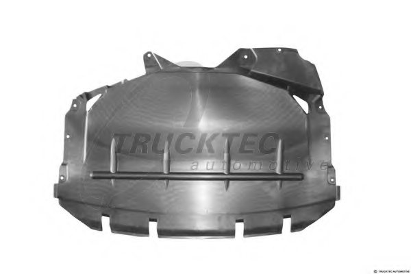 Cache sous moteur, central, modèle diesel