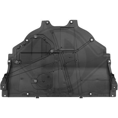 Cache sous moteur, partie arrière