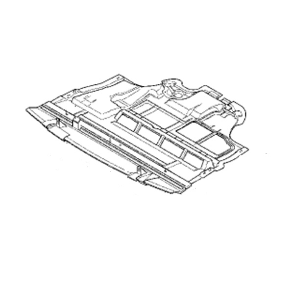 Cache sous moteur