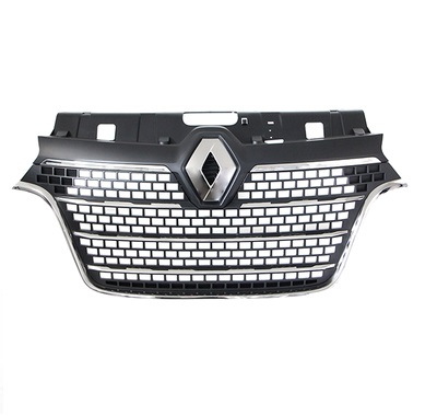 Grille de calandre, sans logo, chromée/noire