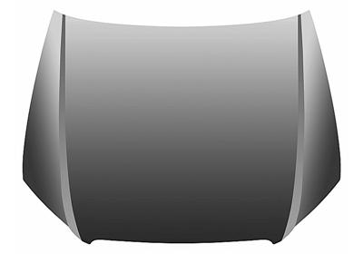 Capot moteur, a peindre