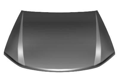 Capot moteur, à peindre