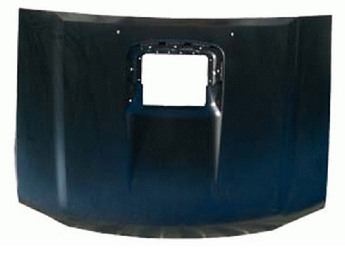 Capot moteur, à peindre, avec trou