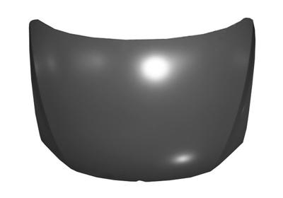 Capot moteur, à peindre