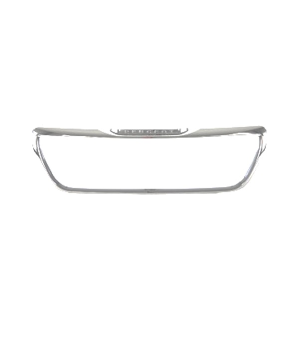 Contour de grille de pare-chocs avant, chrome