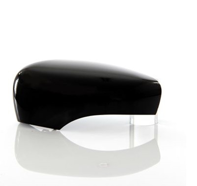 Coquille de rétroviseur gauche, noire brillante