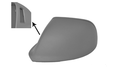 Coquille de rétroviseur gauche, a peindre, modèle side assist