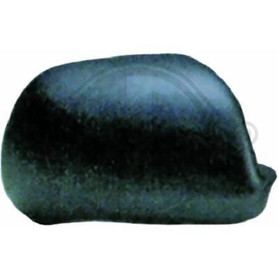Coquille de rétroviseur droit, a peindre