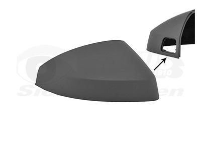 Coquille de rétroviseur droit, à peindre, avec option side assist