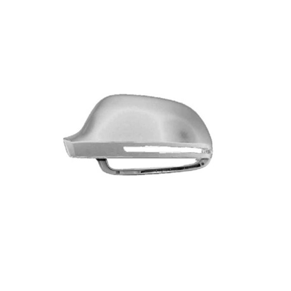 Coquille de rétroviseur gauche, aluminium, avec emplacement clignotant