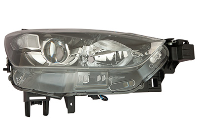 Phare avant droit, électrique, lampes h11+h15