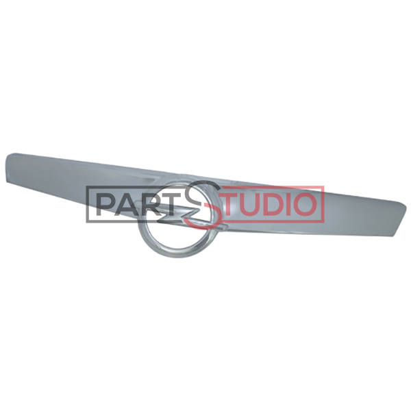 Enjoliveur de grille de calandre supérieur, avec monogramme