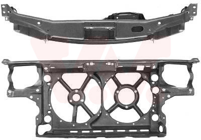Face avant, modèle 2 ventilateurs, 594 K ou M