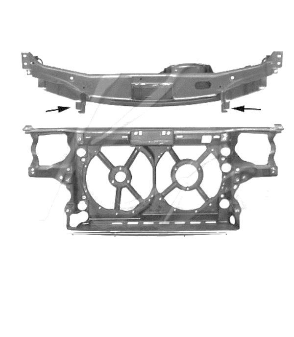 Face avant, modèle tdi/vr6, avec climatisation, bi-ventilateur