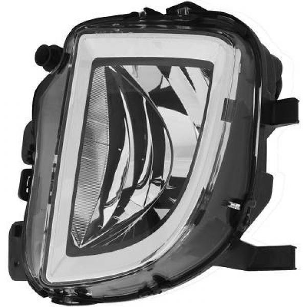 Feu antibrouillard avant gauche, lampe h8