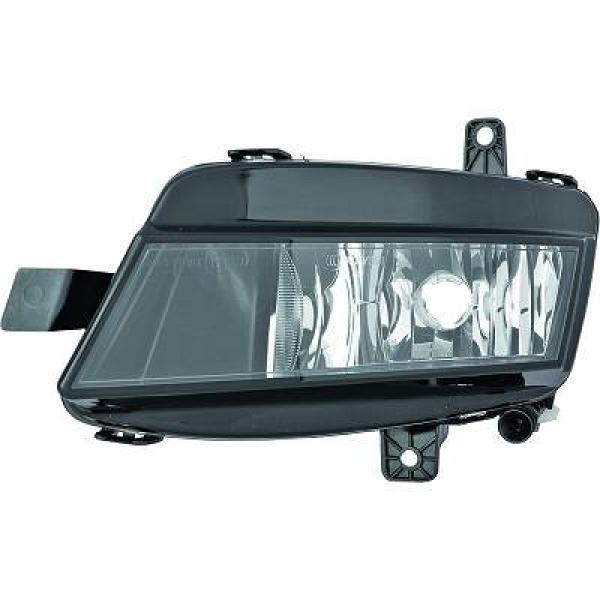 Feu antibrouillard avant droit, modèle avec feu directionnel, lampe h11