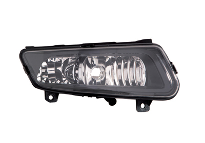 Feu antibrouillard avant droit, noir, lampe h8