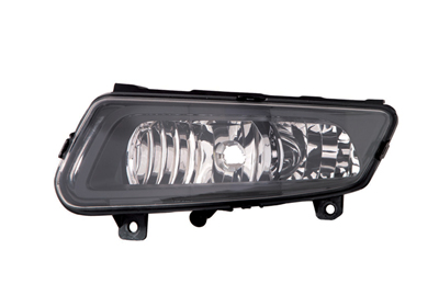 Feu antibrouillard avant gauche, noir, lampe h8