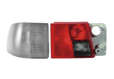 Feu arrière gauche, sur hayon, gris fumée/rouge, modèle 5 portes/break
