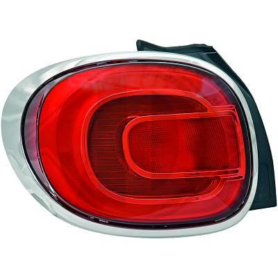Feu arrière gauche, a led
